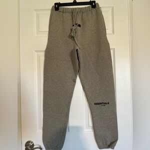 Essentials Heather Gray Men's Joggers